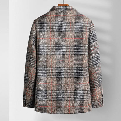 Plaid Blazer Jacket