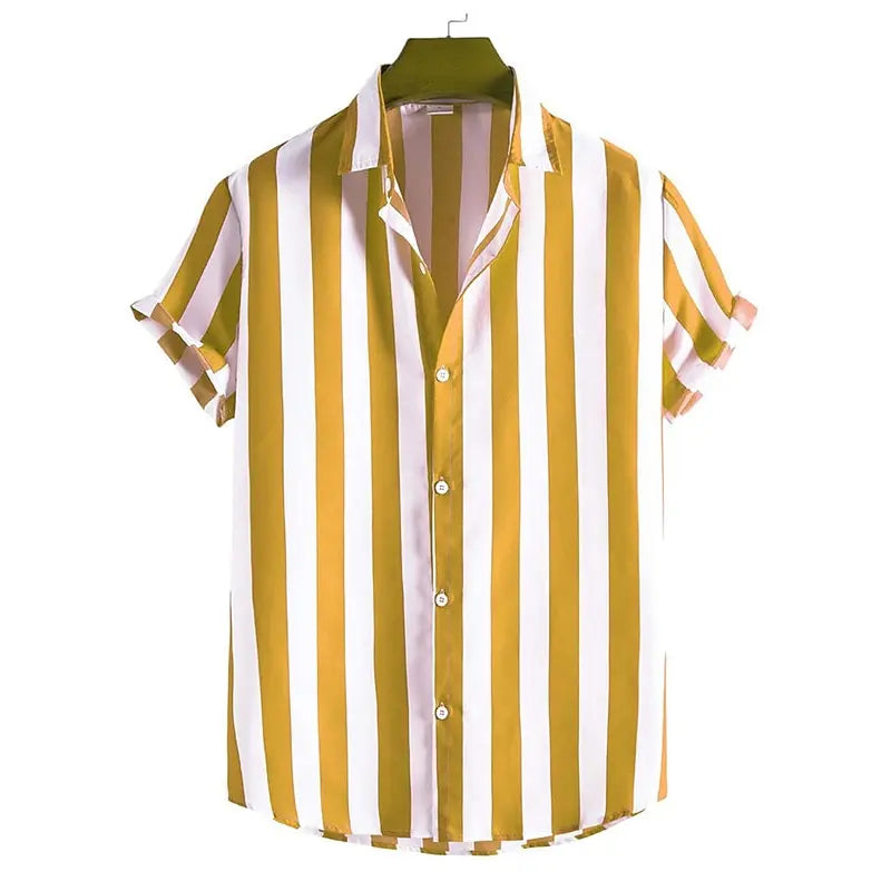 Men’s Classic Striped Short Sleeve Shirt