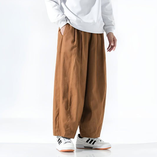 Relaxed Harem Chino Pants