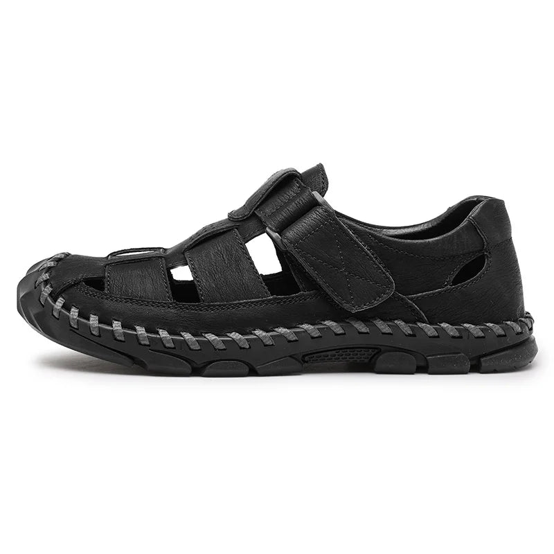 Men’s Orthopedic Leather Fisherman Sandals