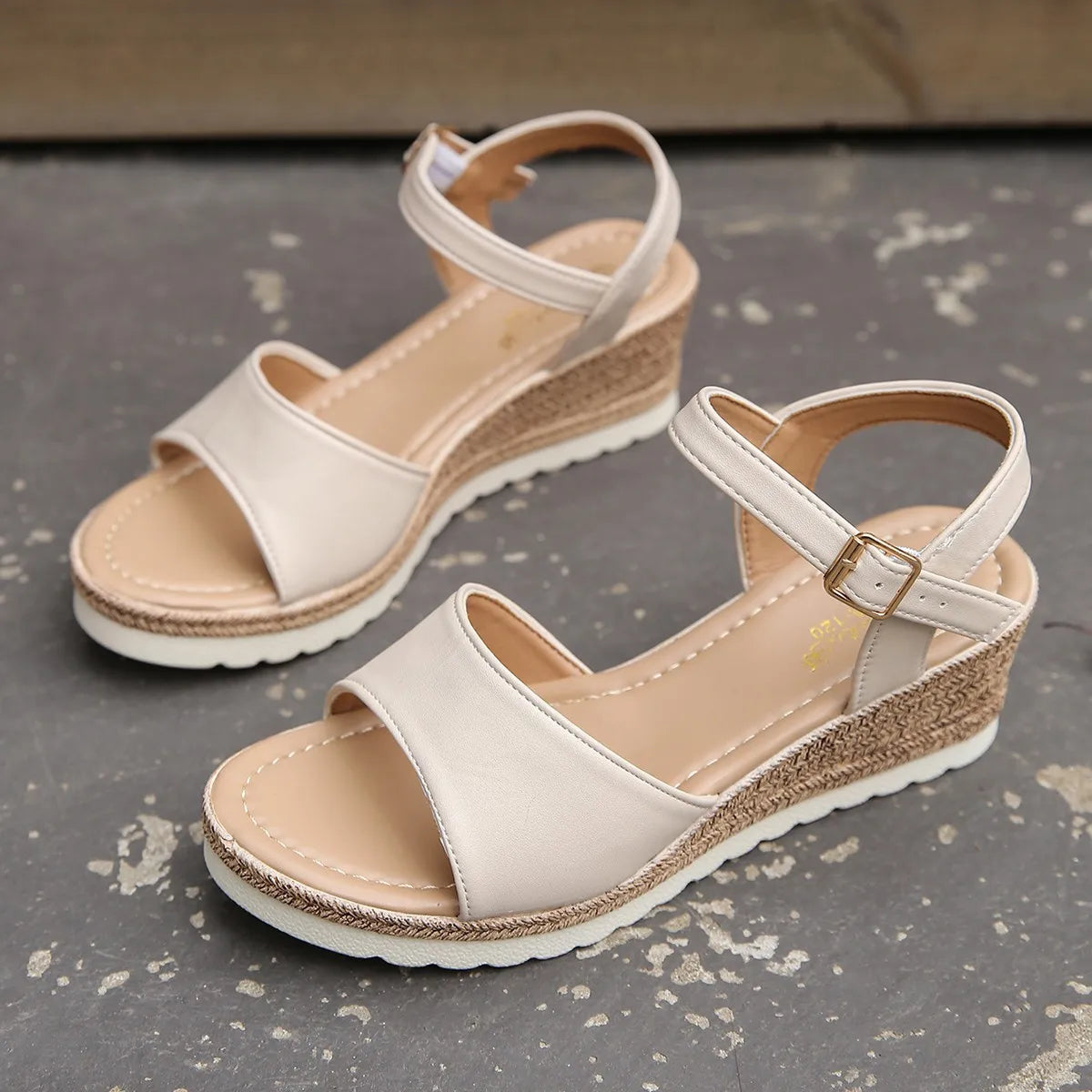 Women’s Wedge Ankle Strap Heel Sandals