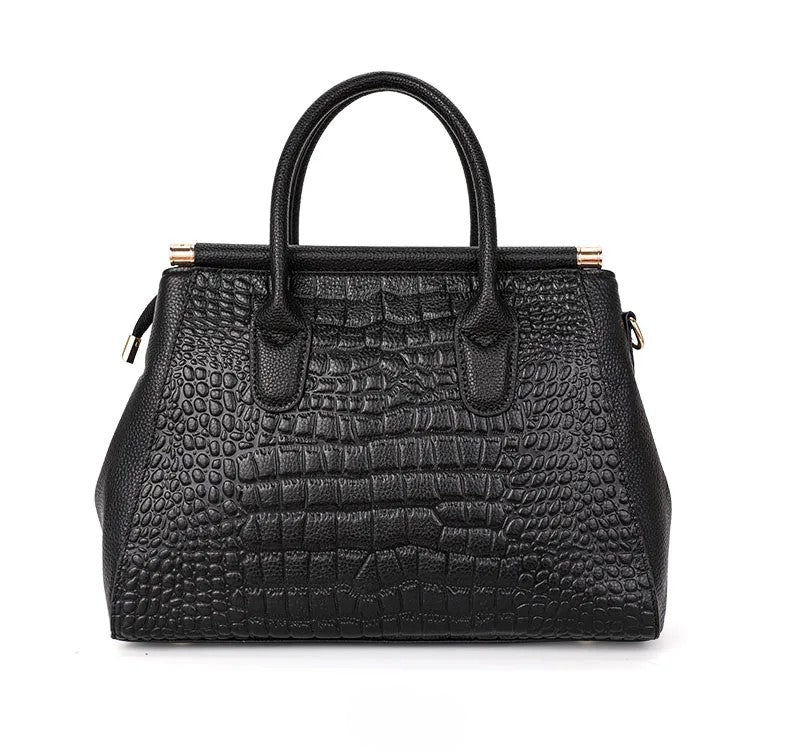 Crocelle Handle Satchel Bag