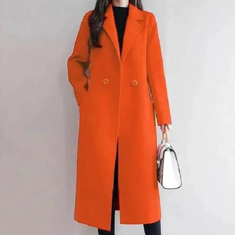 Long Overcoat | Double Button Classic Fit