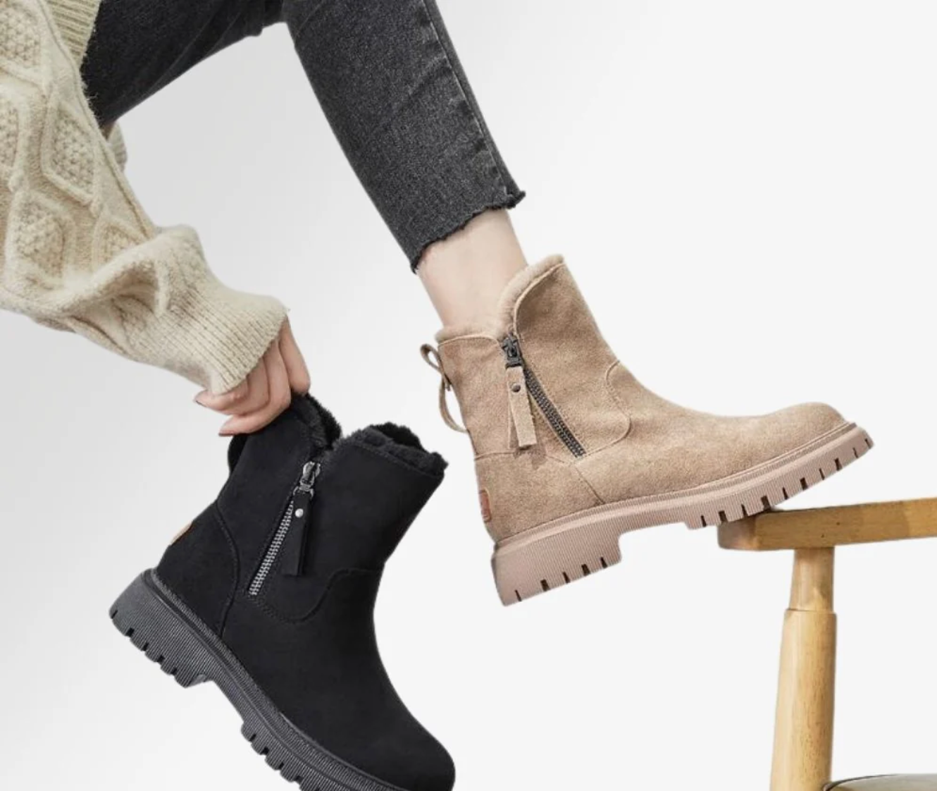 Winter Boots | Mid Calf with Warm Lining