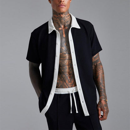 Co-Ord Set Men's Shirt and Shorts