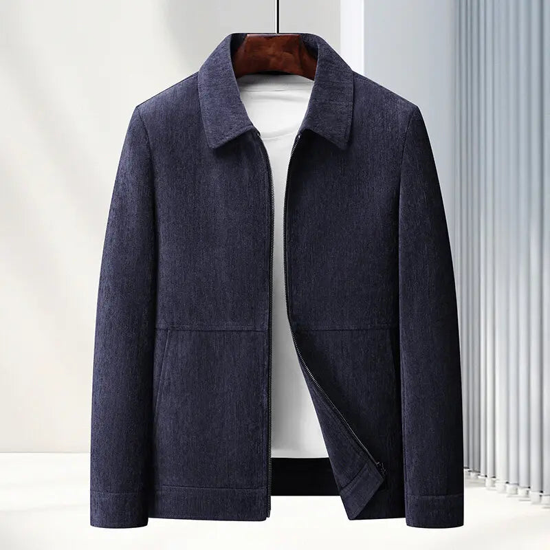 Wovenridge | Men’s Zip-Up Woven Overshirt Jacket