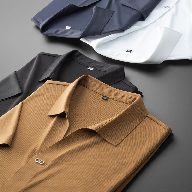 Men’s Linen Polo Shirt & Pants Co-Ord