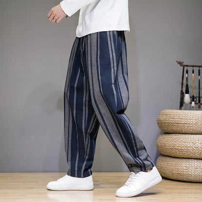 Cropped Trousers | Striped