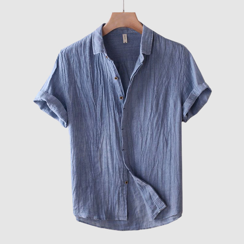 The Crinkle | Men's Washed Linen Shirt