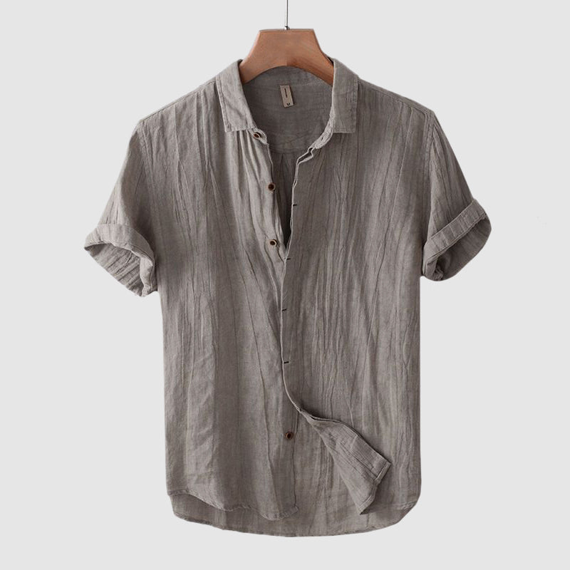 The Crinkle | Men's Washed Linen Shirt