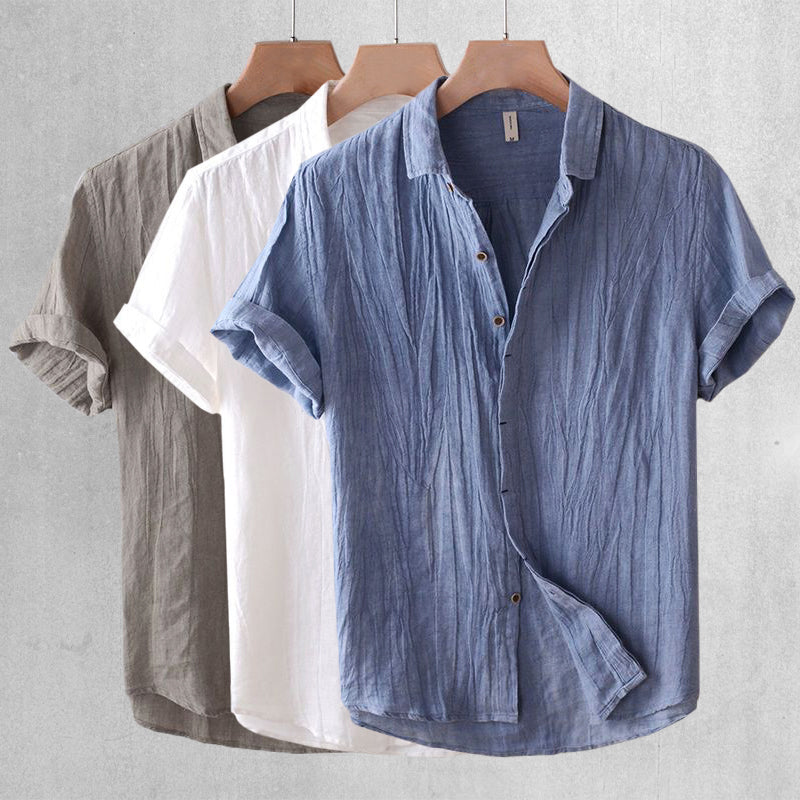 The Crinkle | Men's Washed Linen Shirt