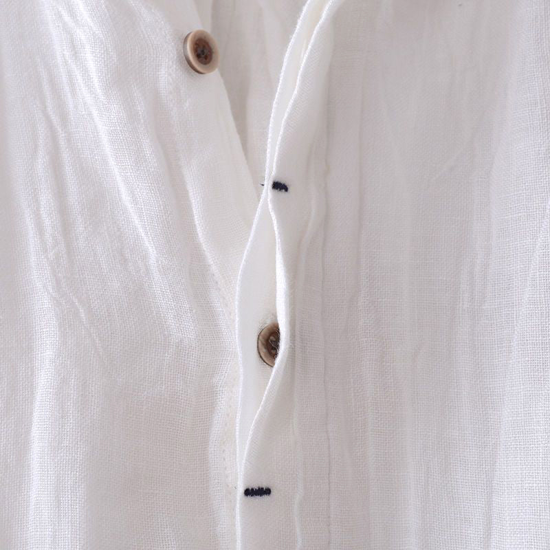 The Crinkle | Men's Washed Linen Shirt