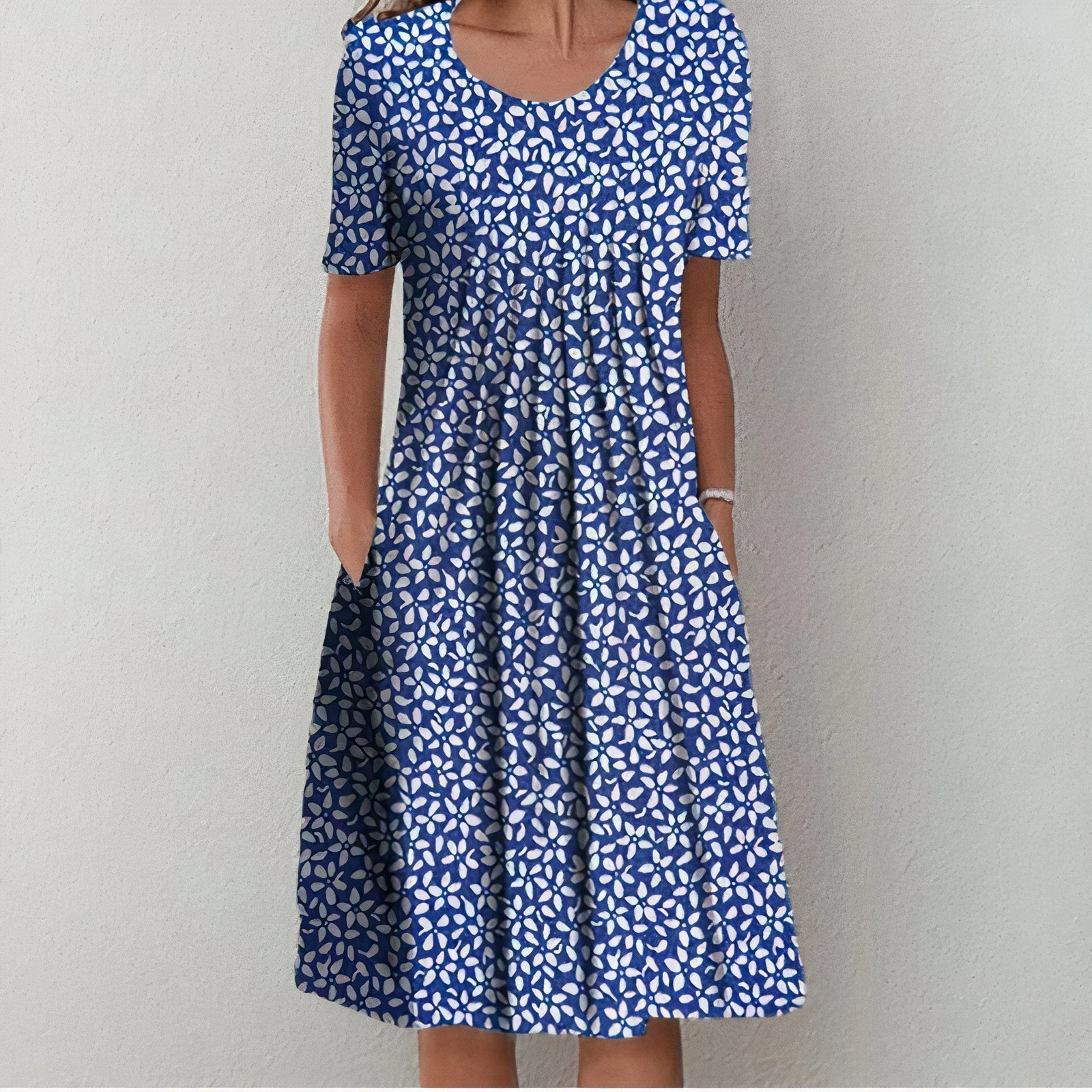 Women's Summer Floral Midi Dress