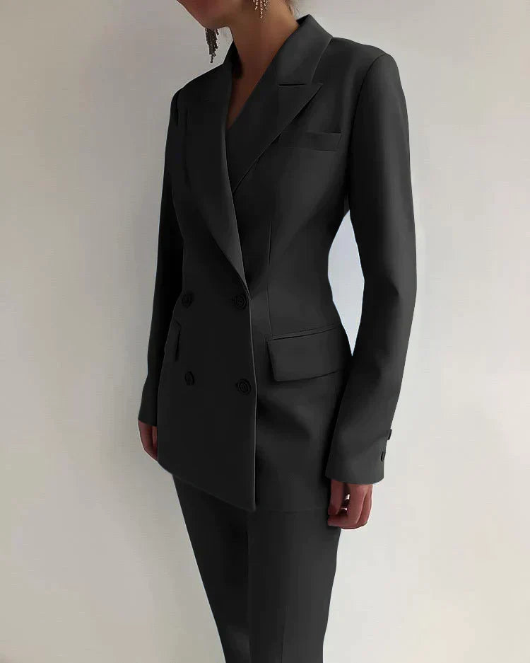 Women’s Formal Blazer and Trousers Set