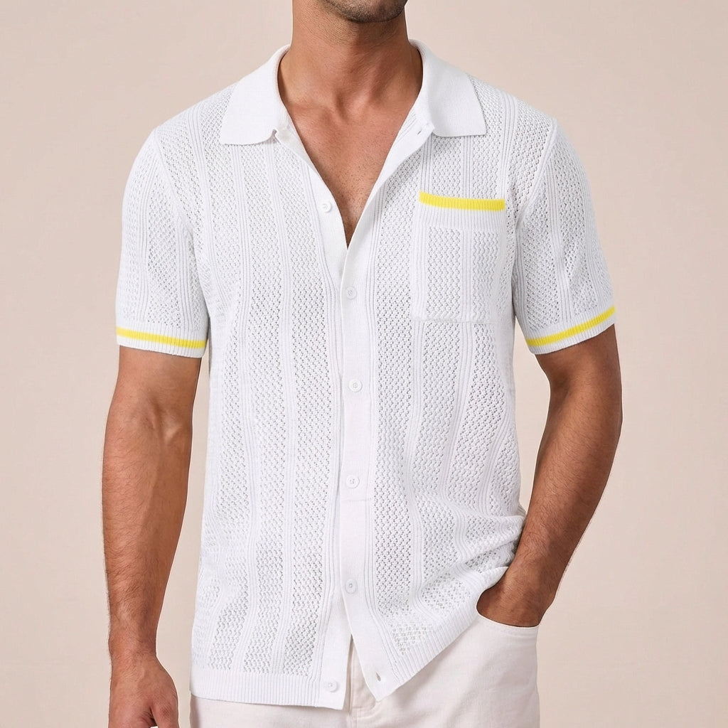 Ibiza Knit Polo Shirt