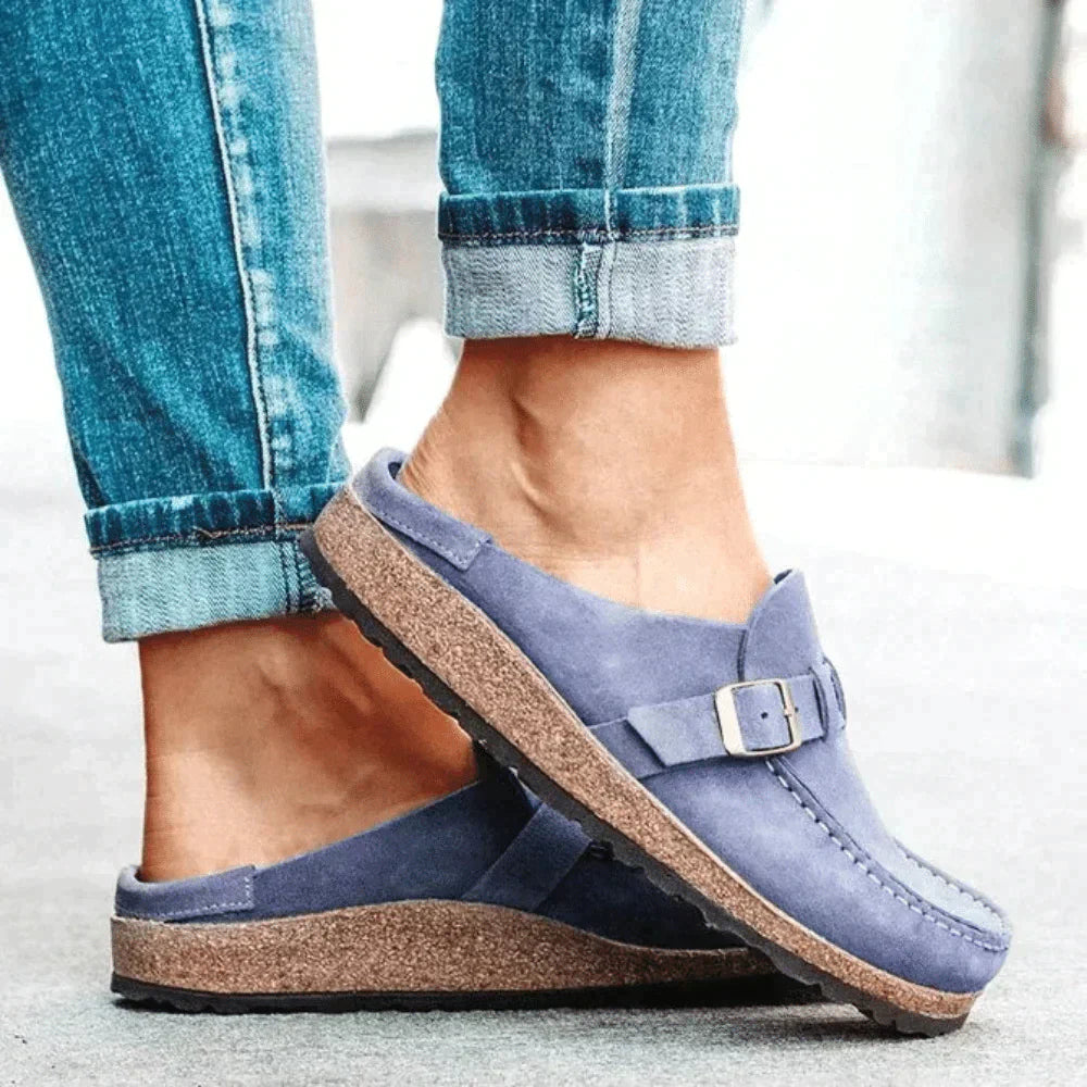 Elegant Loafers | Slip-On Buckle Strap