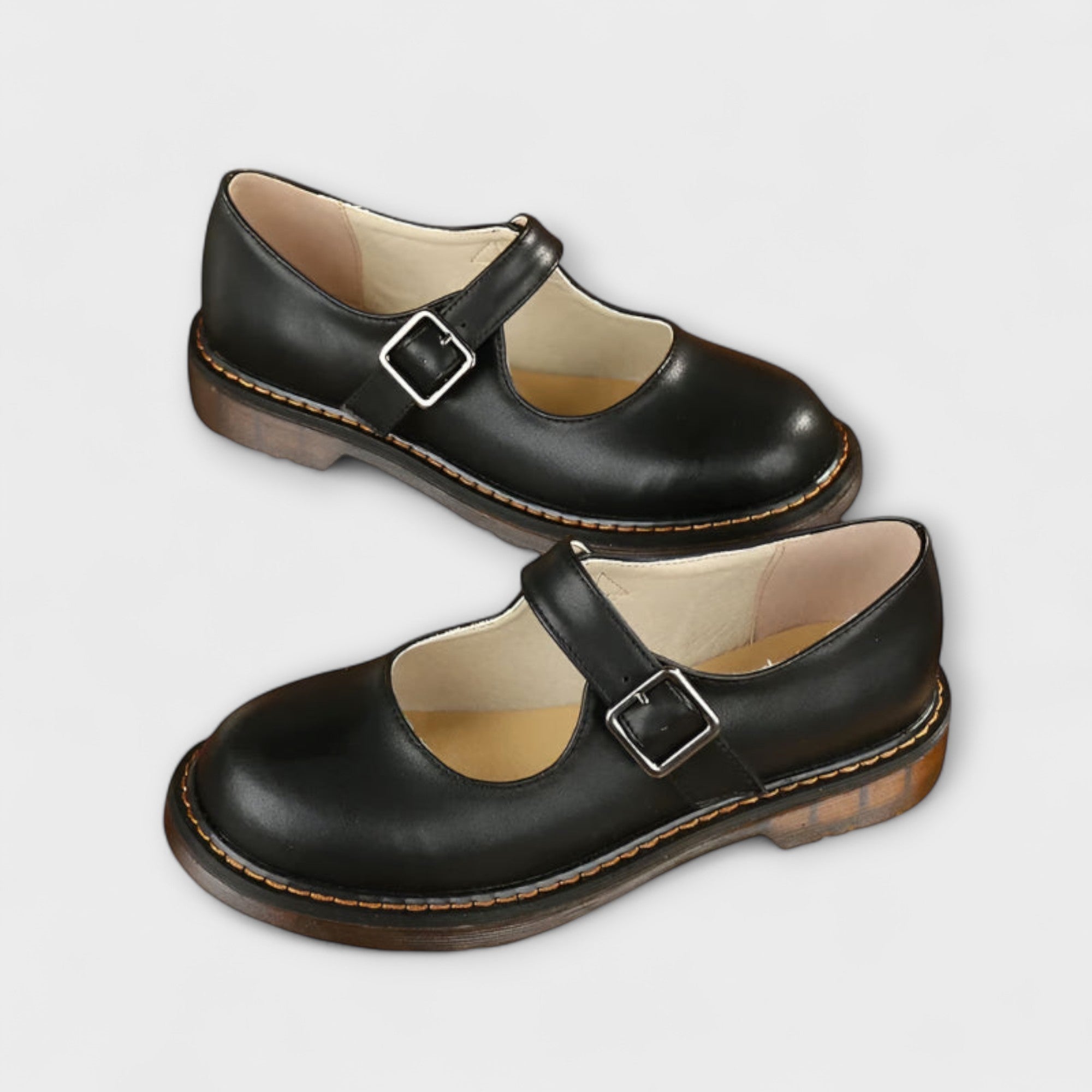 Buckle Strap Mary Jane Shoes