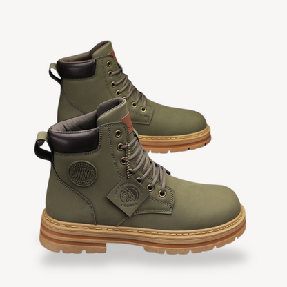 Work Boots | Ankle Height with Lace Up Street Style