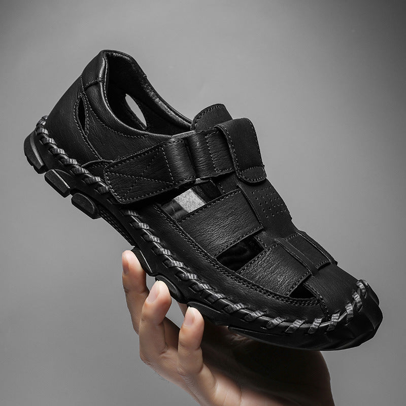 Men’s Orthopedic Leather Fisherman Sandals