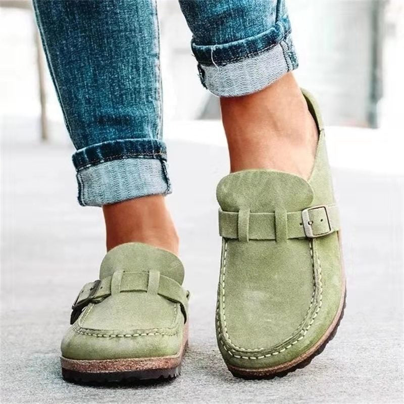 Elegant Loafers | Slip-On Buckle Strap