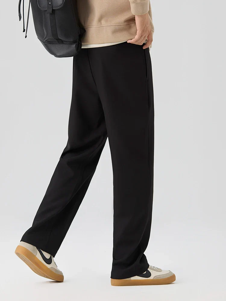 Men’s Classic Straight Wide Leg Pants