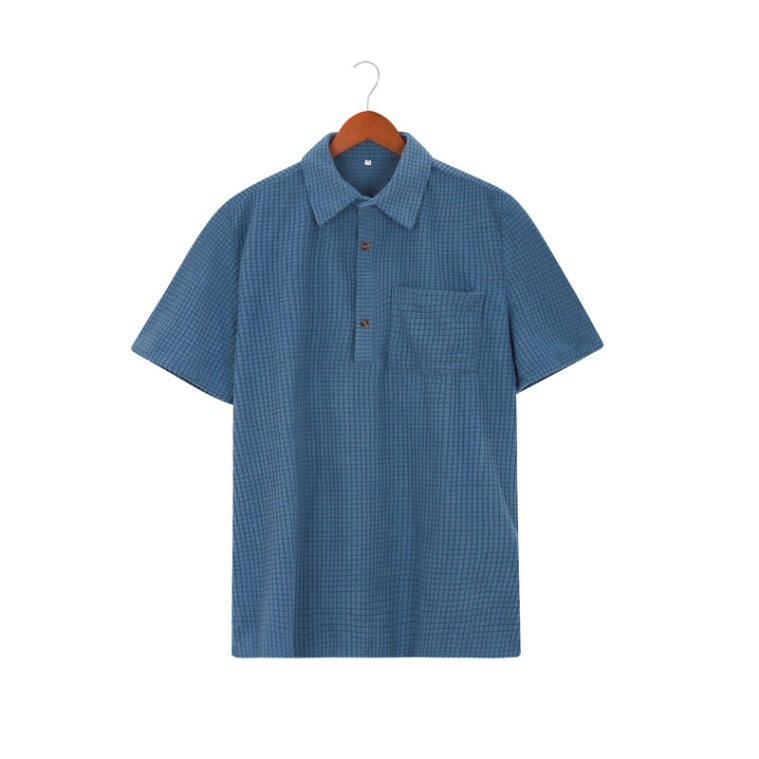 Waffle Polo Shirt
