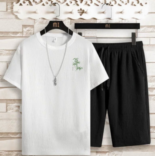 Men's T Shirt and Shorts Co-Ord Set