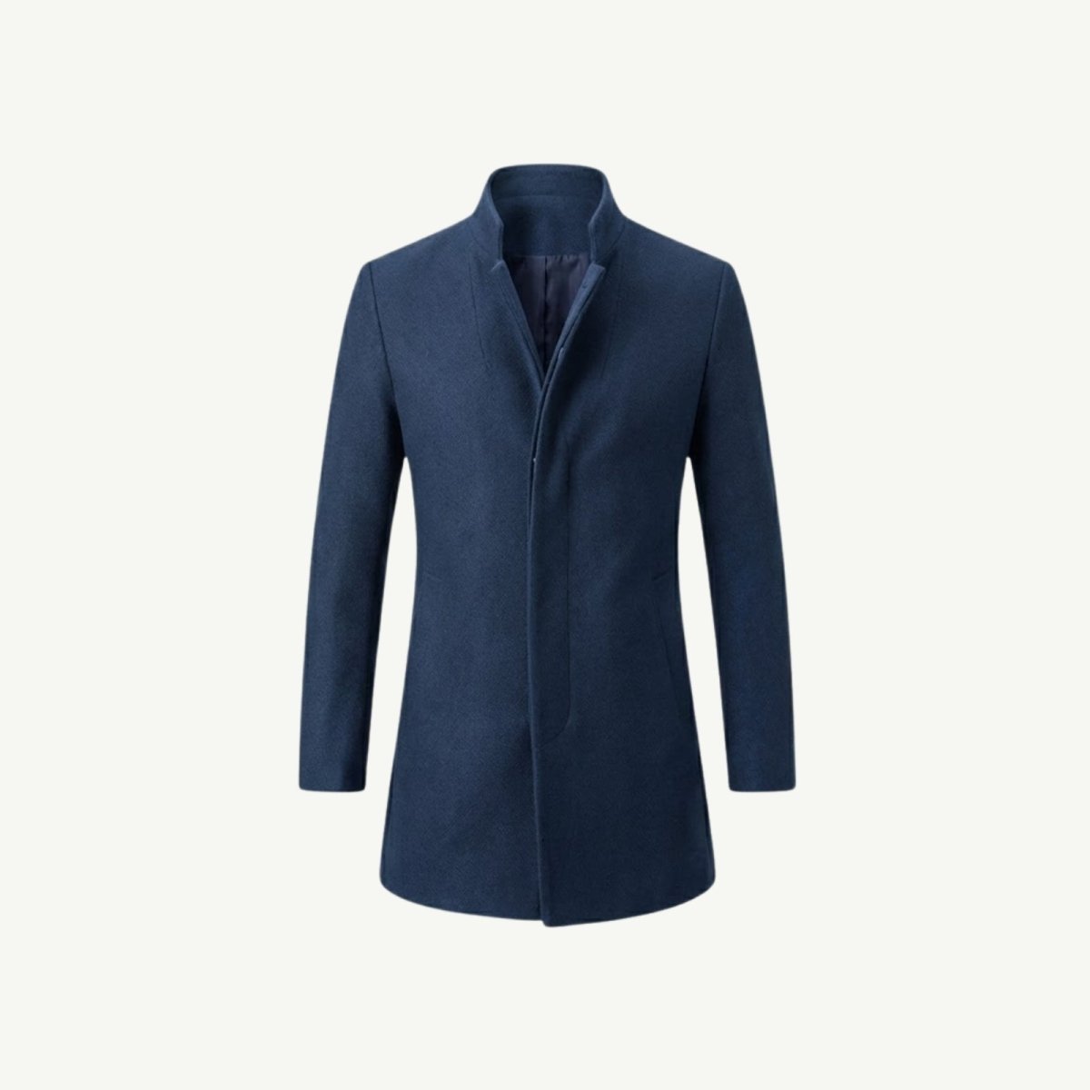 Men's Stand Collar Overcoat