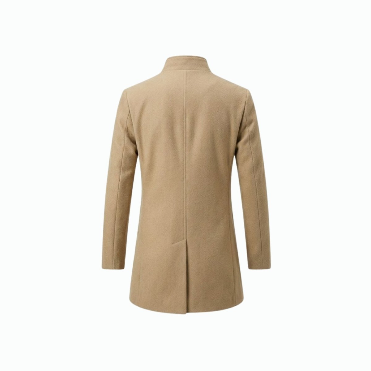 Men's Stand Collar Overcoat