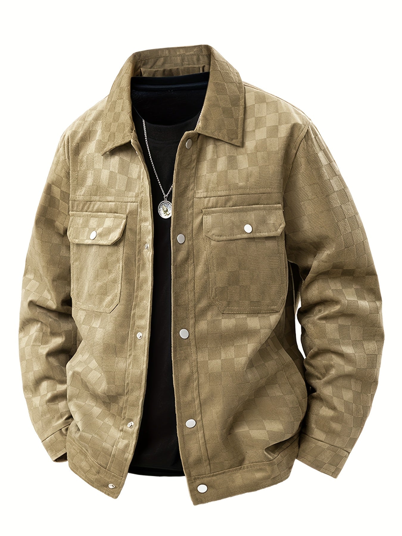 Checkered Trucker Jacket