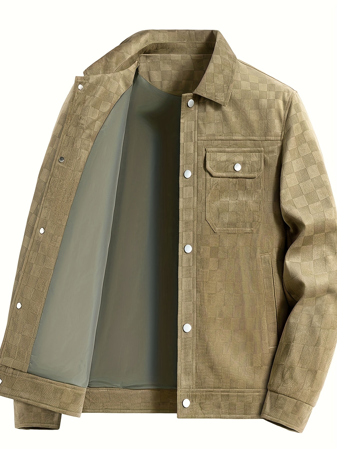 Checkered Trucker Jacket
