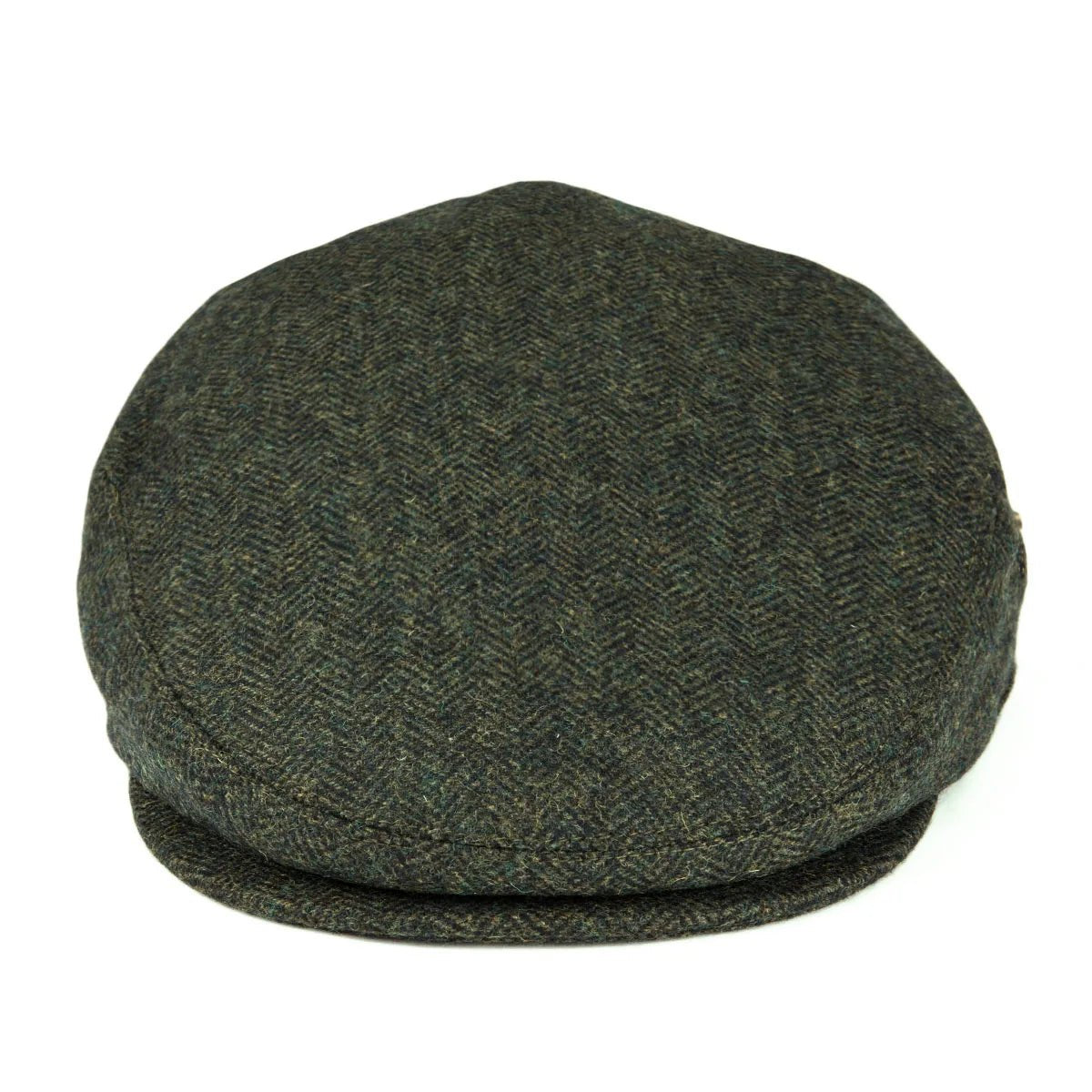 Men's Classic Herringbone Flat Cap Full