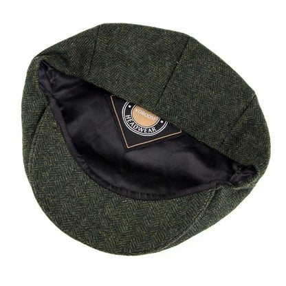 Men's Classic Herringbone Flat Cap View 13