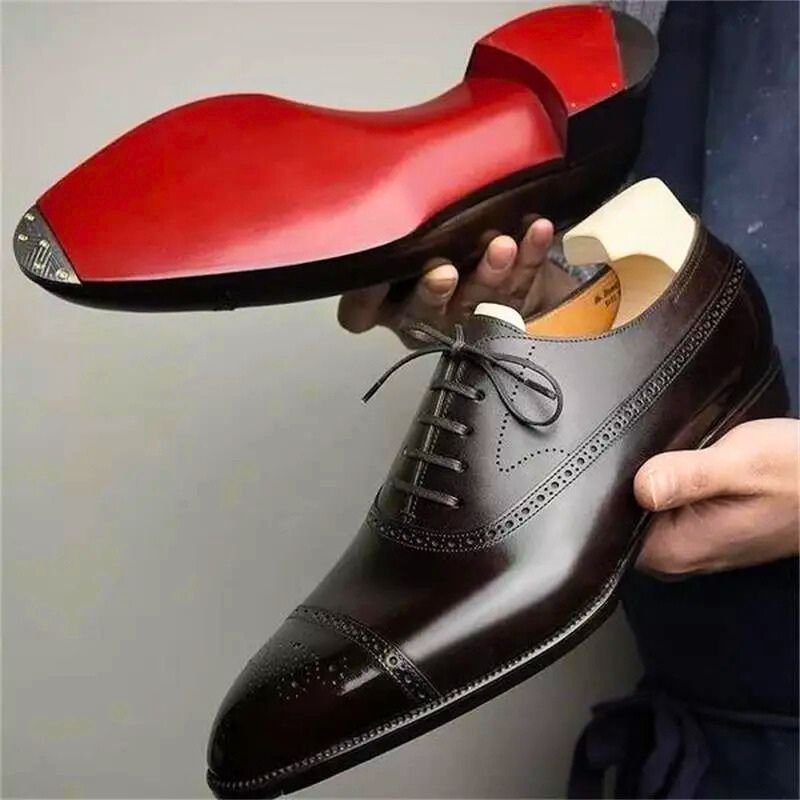 Men's Classic Premium Oxford Shoes | Formal Leather Style Hero