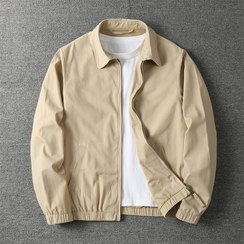 Men's Cotton Zip Up Casual Jacket Hero