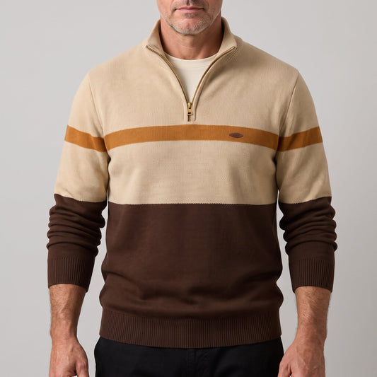 Men's Heritage Quarter-Zip Cotton Pullover Hero
