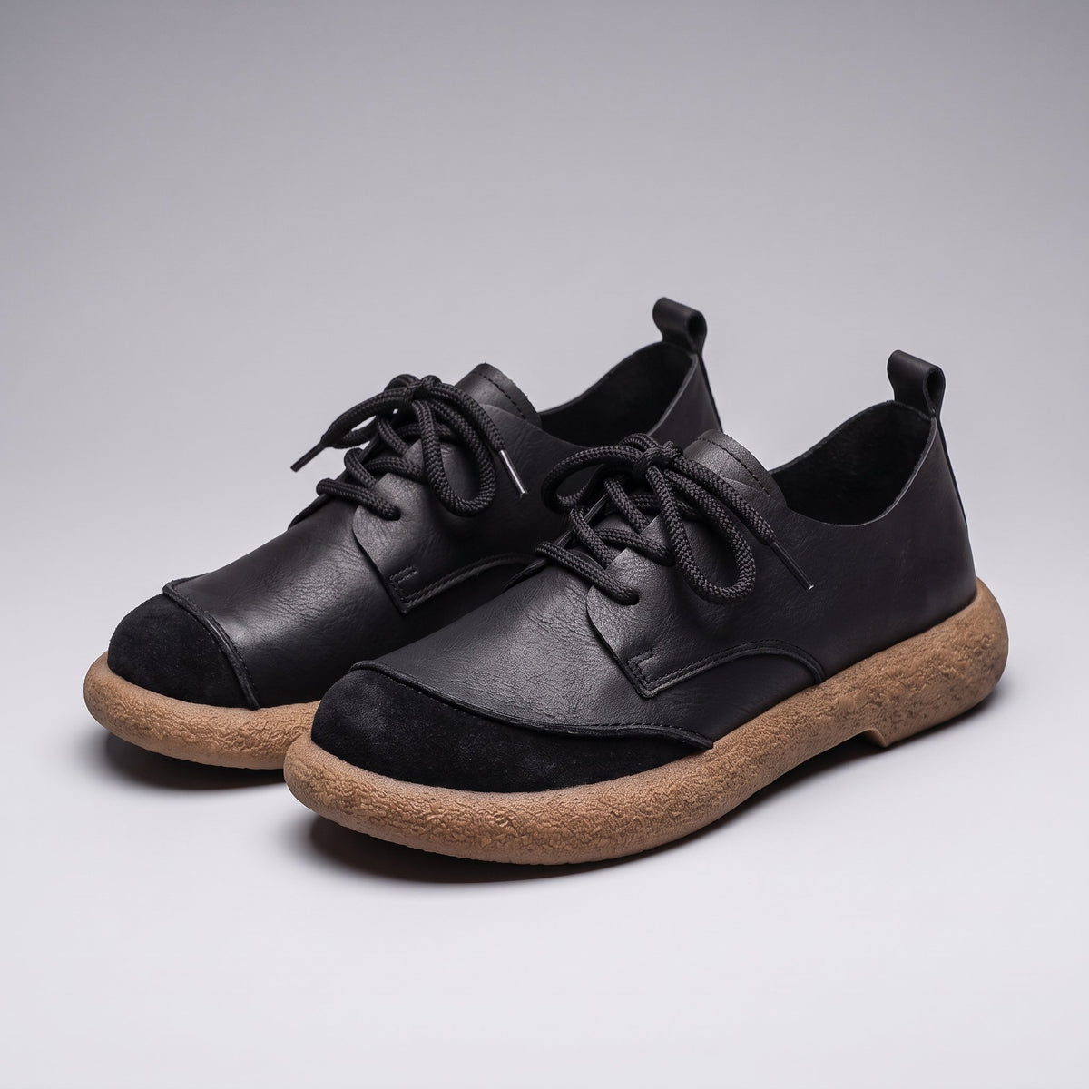 Men's Heritage Sneaker | Leather Suede with Crepe Sole Detail