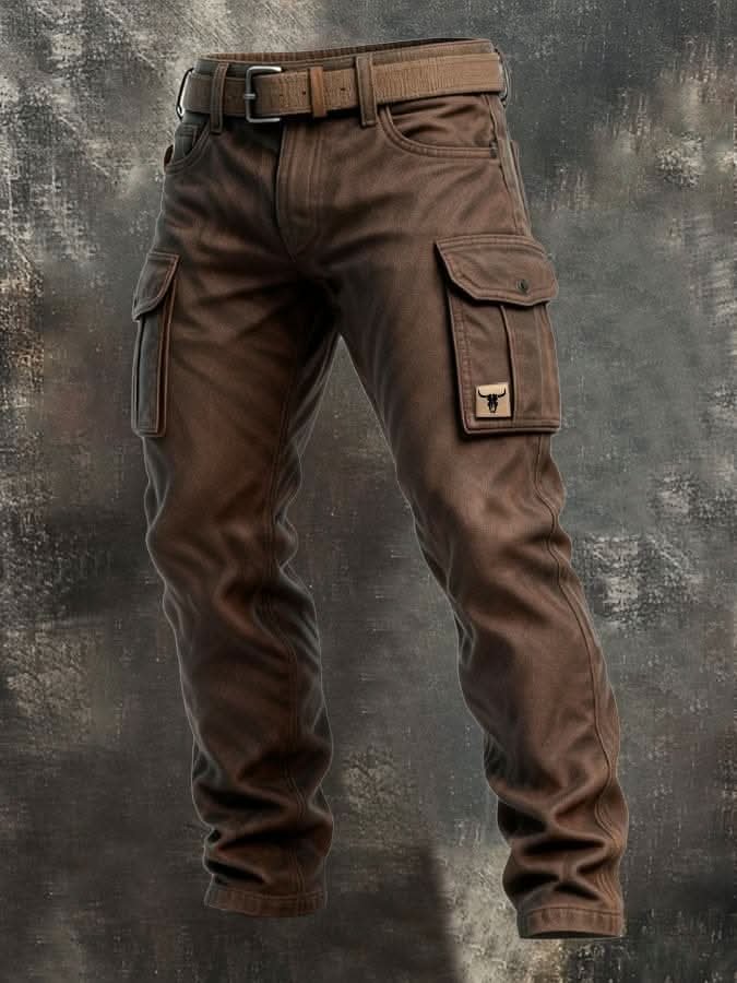 Men's Insulated Utility Cargo Pants with Tailored Fit Hero