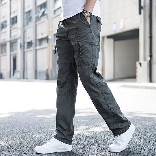 Men's Relaxed Fit Cargo Pants with Stretch Fabric Hero
