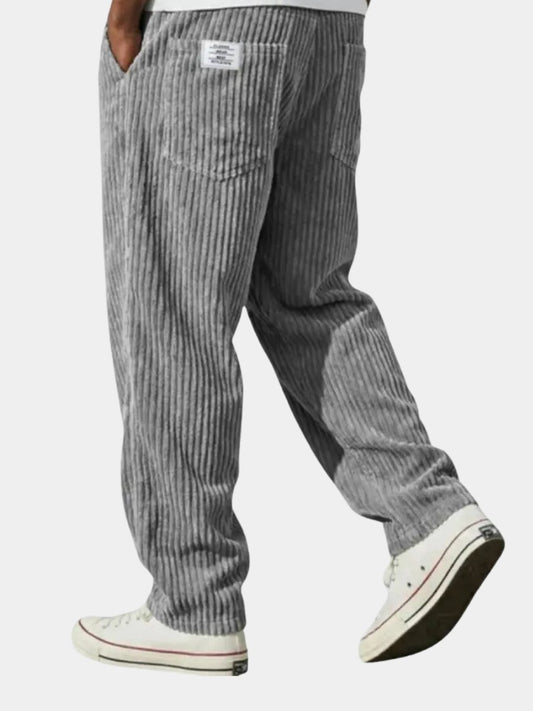 Men's Vintage Corduroy Trousers | Relaxed Everyday Fit Hero