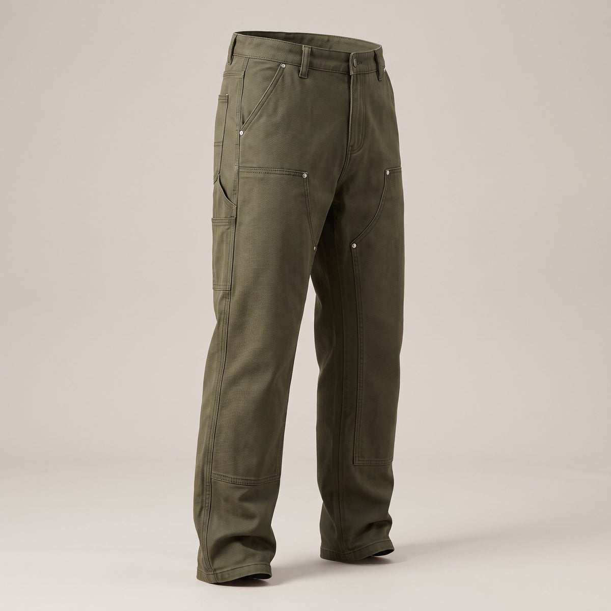 Men's Workwear Utility Pants with Straight Leg Fit Back