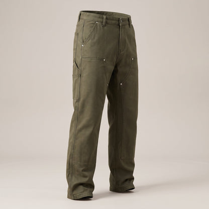 Men's Workwear Utility Pants with Straight Leg Fit Back
