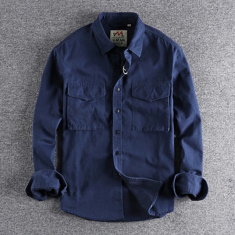 Stylish Utility Shirt Men's | Long Sleeve