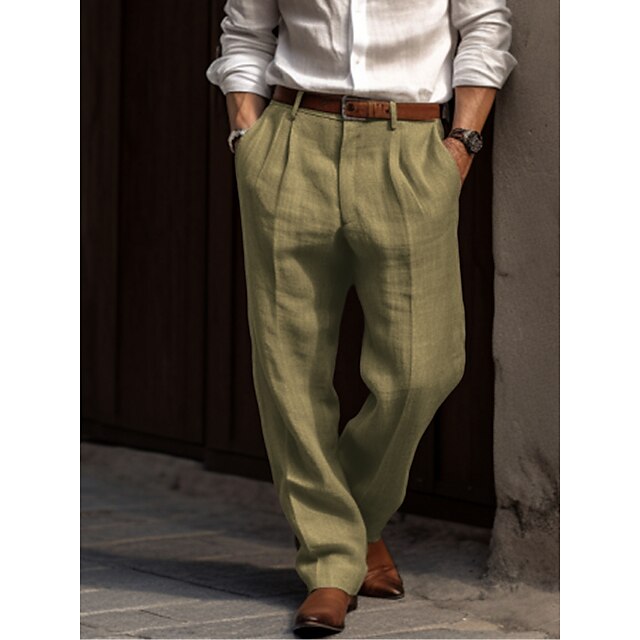 Men's Wide Leg Trousers