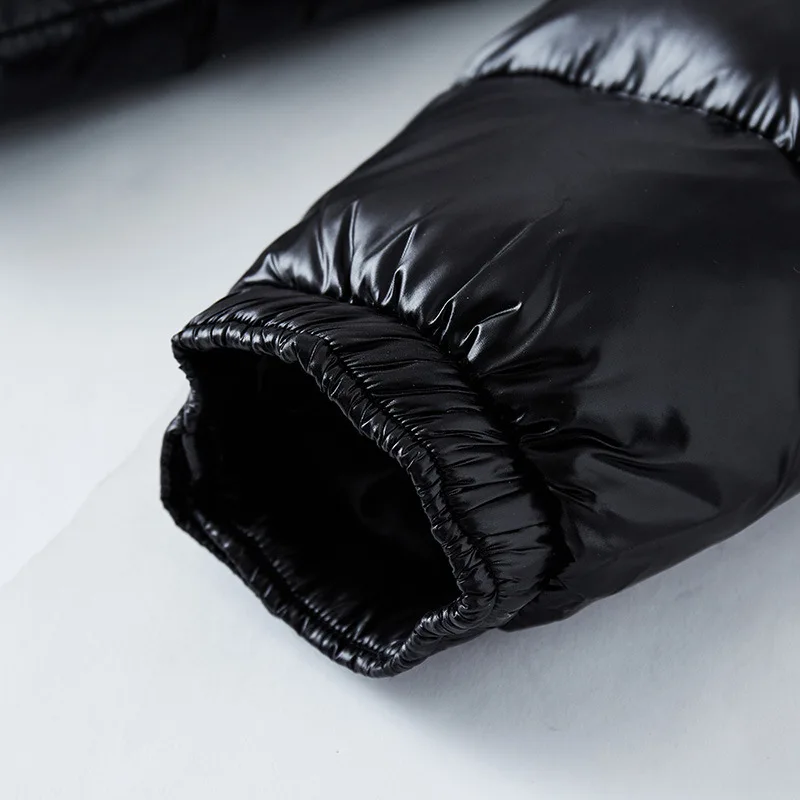 Puffer Jacket | Hooded with Gloss Finish