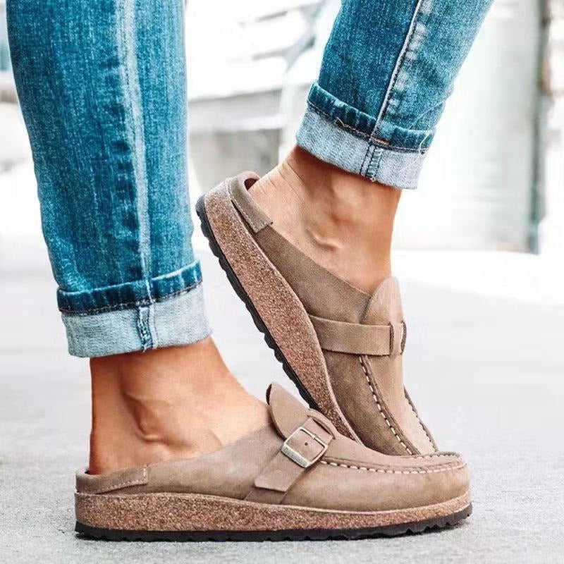 Elegant Loafers | Slip-On Buckle Strap