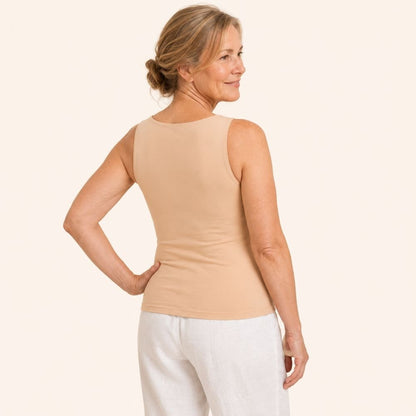 Women's Built-In Bra Shaper Tank Top with Soft Support Alternate