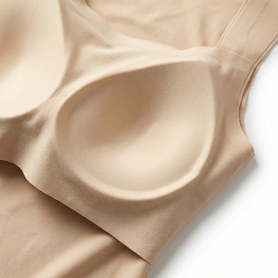 Women's Built-In Bra Shaper Tank Top with Soft Support Detail