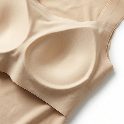 Women's Built-In Bra Shaper Tank Top with Soft Support Detail