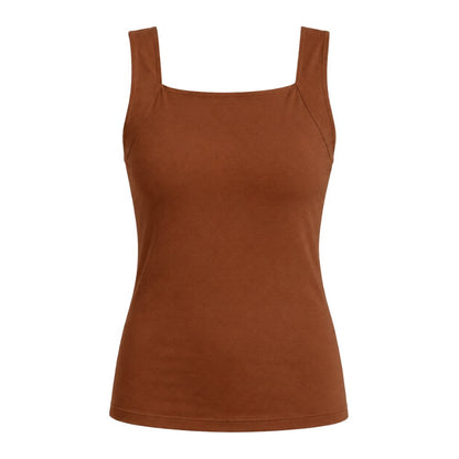 Women's Built-In Bra Shaper Tank Top with Soft Support View 15